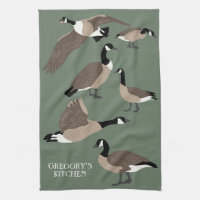 Amateurs d'oiseaux Canada Oies Illustration person