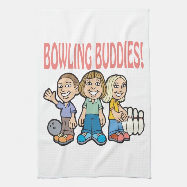 Linge De Cuisine Amis de bowling (Vertical)