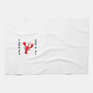 Linge De Cuisine Amis Elle est son homard