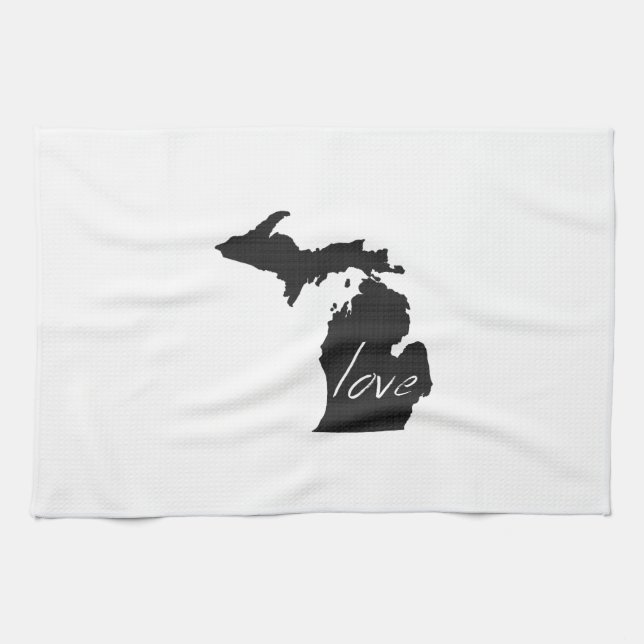 Linge De Cuisine Amour Michigan (Horizontal)