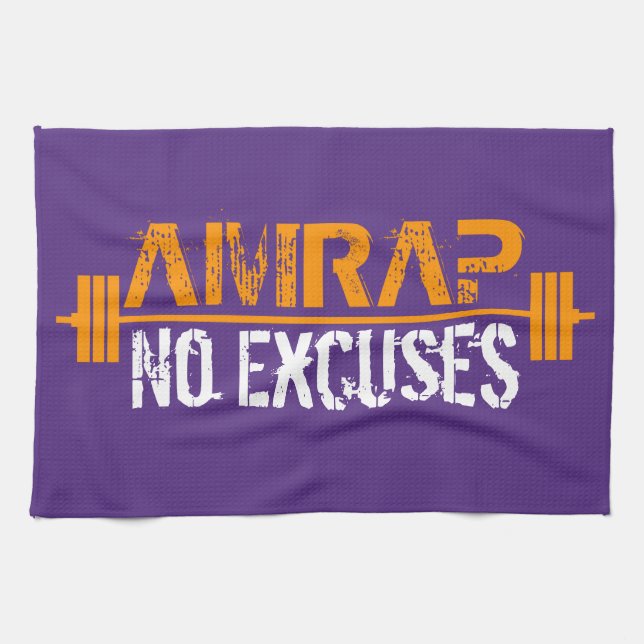 Linge De Cuisine AMRAP - Coeur au-dessus d'esprit (Horizontal)