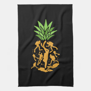Linge De Cuisine Ananas Scuba Divers