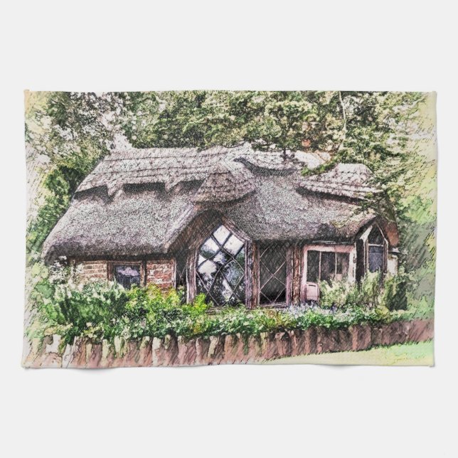 LINGE DE CUISINE ANCIENNE ANGLETERRE (Horizontal)