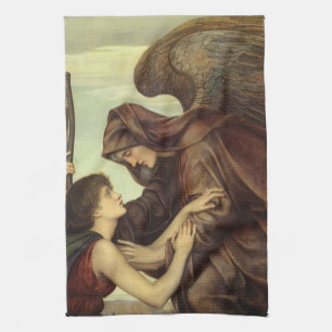 Linge De Cuisine Ange de la mort par Evelyn De Morgan