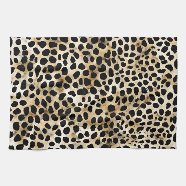 Linge De Cuisine Animal Print - Kitchen Towel (Horizontal)