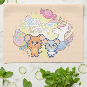 Linge De Cuisine Anime Magique Candyland avec Jerry et Tuffy