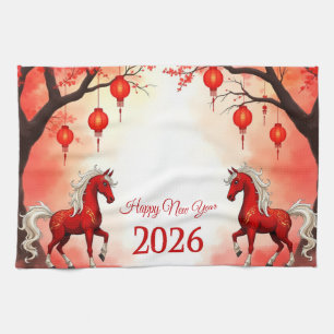 Linge De Cuisine Année du cheval 2026