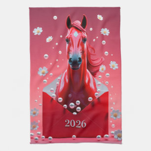 Linge De Cuisine Année du cheval 2026