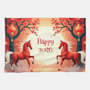 Linge De Cuisine Année du cheval 2026