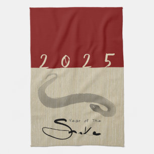 Linge De Cuisine Année du Serpent Chinoise Originale 2025 choisisse