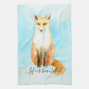 Linge De Cuisine Aqua Fox