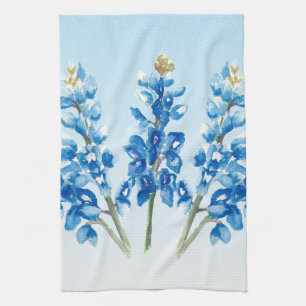 Linge De Cuisine Aquarelle Bluebonnets