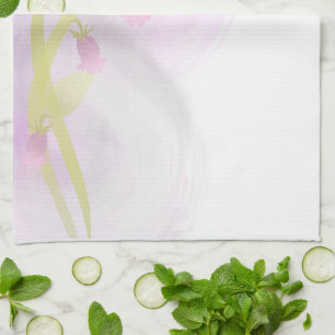Linge De Cuisine Aquarelle rose pâle