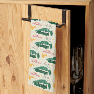 Linge De Cuisine Arbre de Noël national Lampoon sur Motif automobil