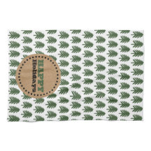 Arbre de Noël vert et blanc moderne