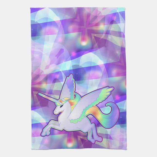 Linge De Cuisine Arc-en-ciel Alicorn (Vertical)
