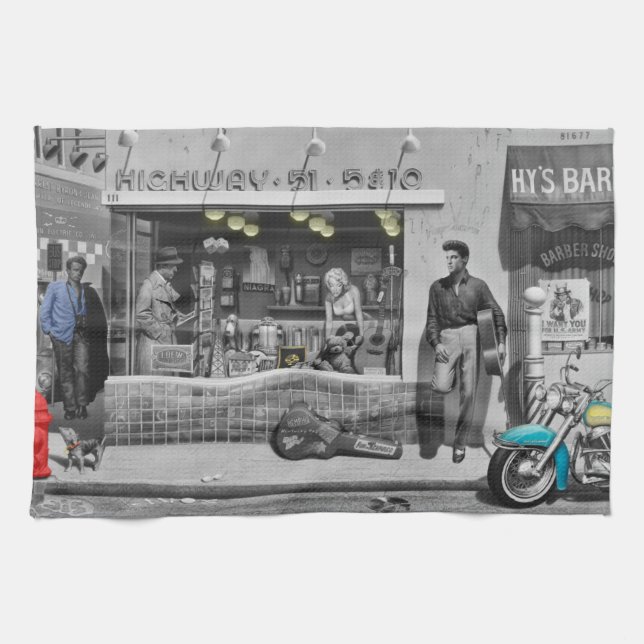 Linge De Cuisine Argent 2 de HWY 51 (Horizontal)