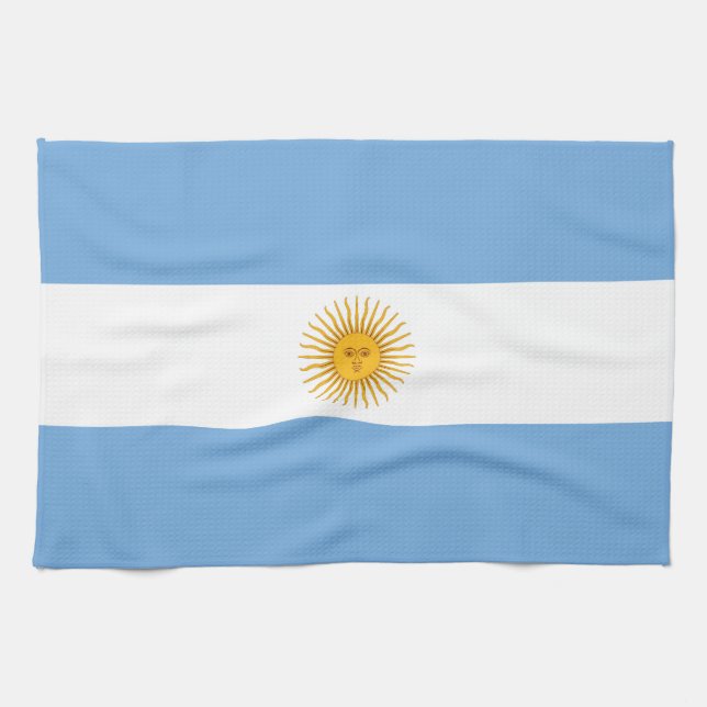 Linge De Cuisine Argentina flag (Horizontal)