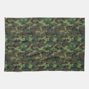 Linge De Cuisine Armée Camo