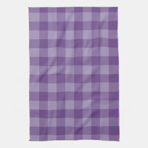 Linge De Cuisine Arrière - plan checkered violet