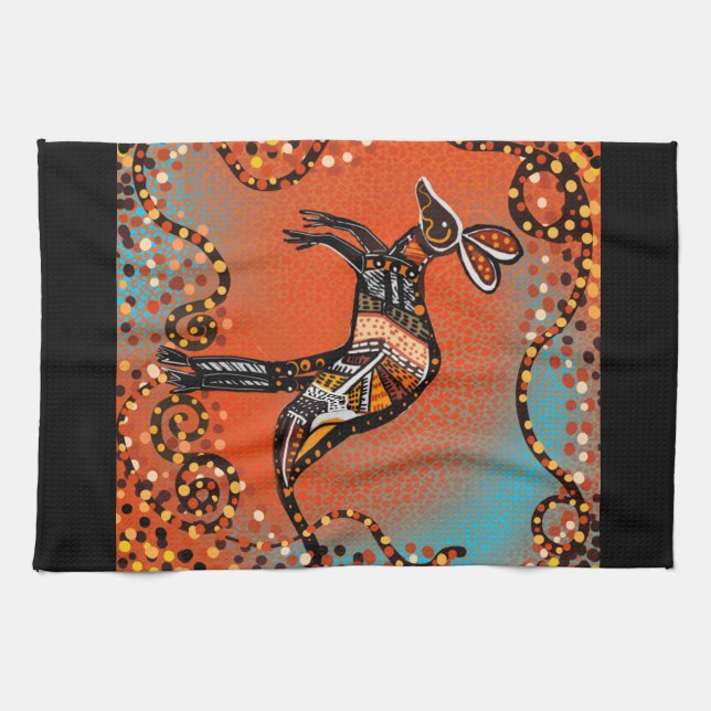 LINGE DE CUISINE ART AUSTRALIE            (Horizontal)