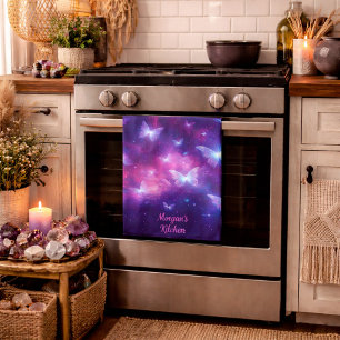 Linge De Cuisine Art de fantaisie papillon personnalisé