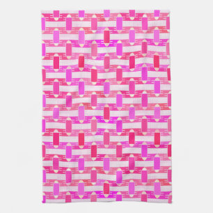 Linge De Cuisine Art Déco industriel chic - rose, fuchsia, orchidée