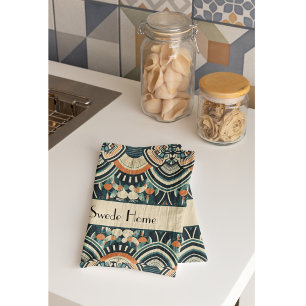 Linge De Cuisine Art déco scandinave personnalisable