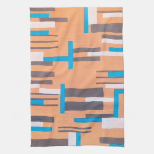 Linge De Cuisine Art Déco vintage Jazz Pochoir, motif géométrique
