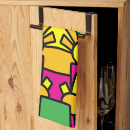 Linge De Cuisine Art doodle festif 42