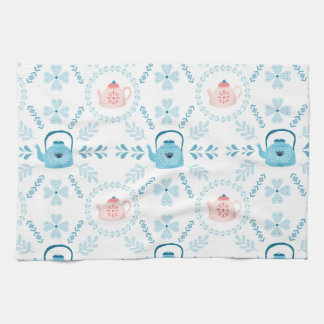 Linge De Cuisine Art populaire scandinave Hygge Noël cosy théière