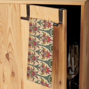 Linge De Cuisine Arts & Crafts Craftsman et Mission frise florale