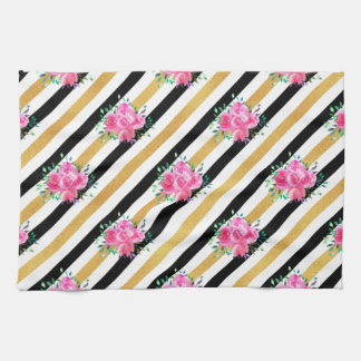 Linge De Cuisine Arts floraux tropicaux de New Home