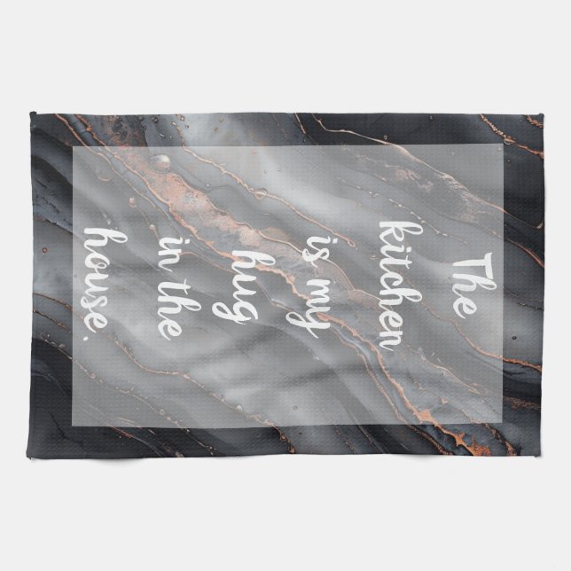 Linge De Cuisine Ash & Ember - blanc (Horizontal)