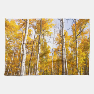 Linge De Cuisine Aspen Groove Feuilles de automne jaunes