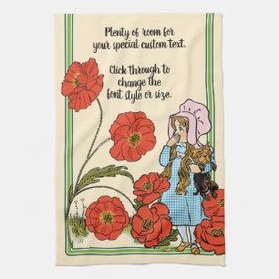 Linge De Cuisine Assistant vintage d'Oz, Dorothy et Toto