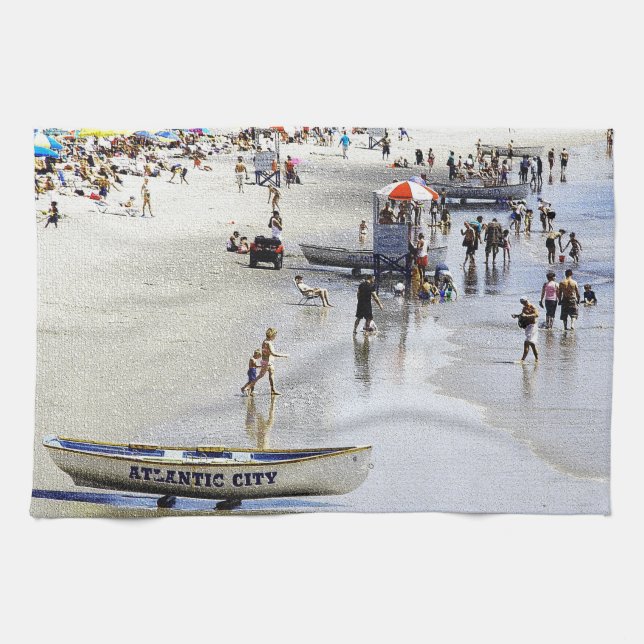 Linge De Cuisine Atlantic City (Horizontal)