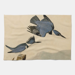 Linge De Cuisine Audubon Belted Kingfisher Wildlife Bird