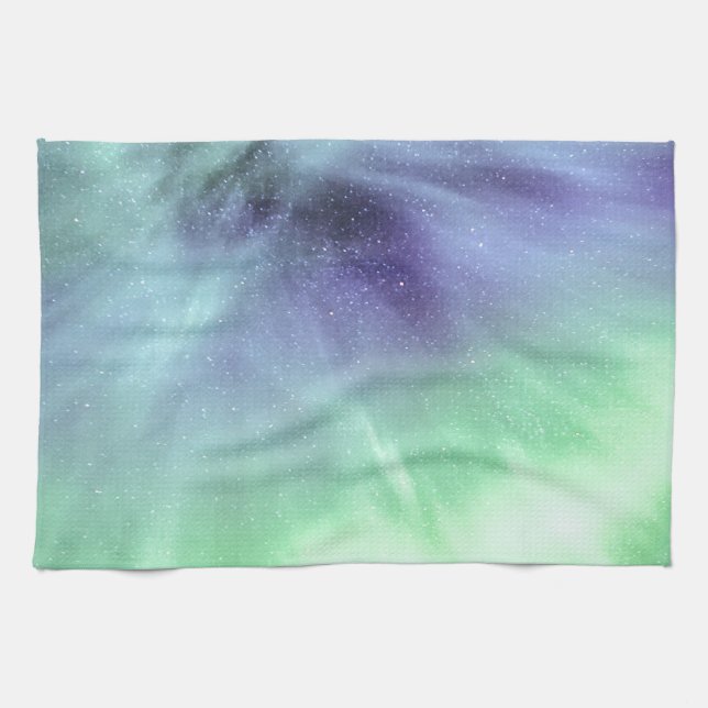 Linge De Cuisine Aurora Borealis (Horizontal)