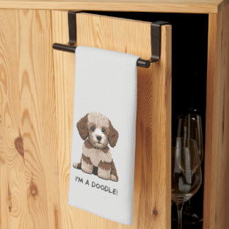 Linge De Cuisine Aussiedoodle Chiot "I'm a Doodle" mignon