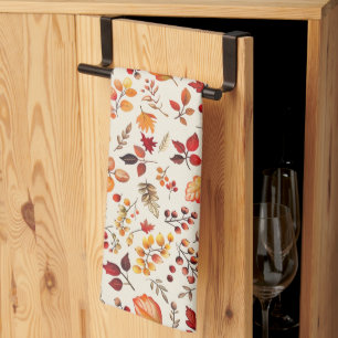 Linge De Cuisine Automne Automne Cuisine Citrouille et Feuille   Va