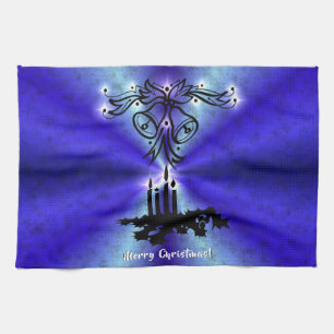 Linge De Cuisine Avent, Artdeco de Noël sur Blue Green Rainbow