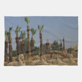 Linge De Cuisine Avenue of Sphinxes Tea Towel