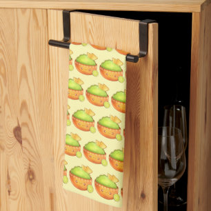 Linge De Cuisine Avocado Guacamole Et Chips Tortilla