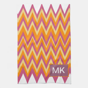 Linge De Cuisine Aztec Tribal ZigZag