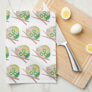 Linge De Cuisine Baguettes de soupe à la nouille de poulet pour ali