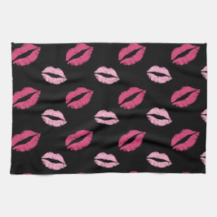 Linge De Cuisine Baisers roses