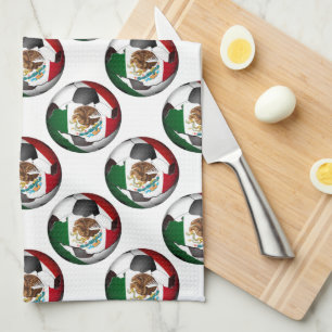 Linge De Cuisine Bal de football mexicain