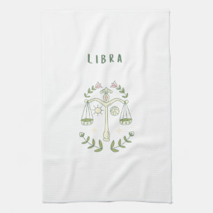 Linge De Cuisine Balance rose, zodiaque, signe du zodiaque
