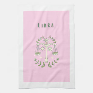 Linge De Cuisine Balance rose, zodiaque, signe du zodiaque